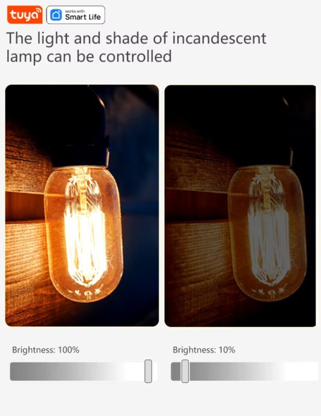 Smart WiFi/Zigbee Dimmerschalter