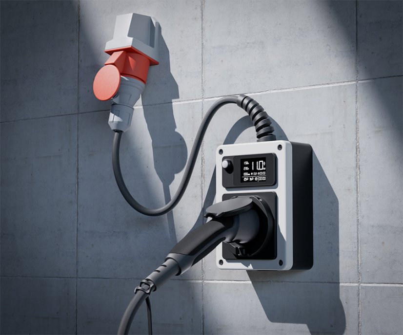 dé Mobile Wallbox Charger 11 kW - Typ: Zestaw podstawowy