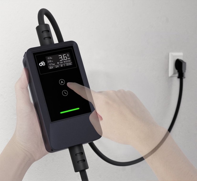 dé Typ 2 nabíjecí kabel Schuko v2 - Délka: 7 m