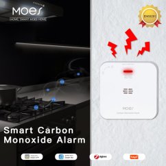 MOES Carbon Monoxide Alarm - Zigbee