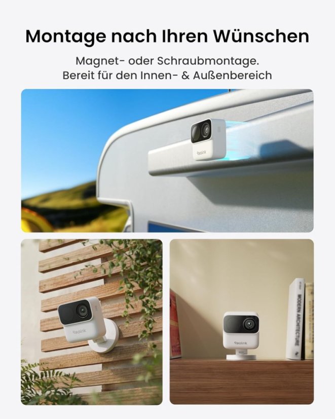 Reolink Home Hub Mini with 2x Argus MagiCam