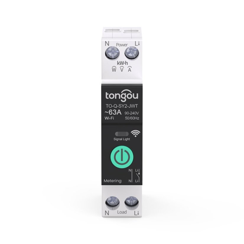 Chayo (Tongou) TO-Q-SY2 : Tuya Smart Schalter 1-63A