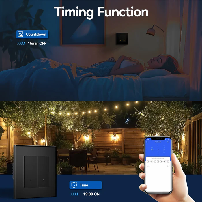 BSEED Smart Zigbee Lichtschalter – Echo Click