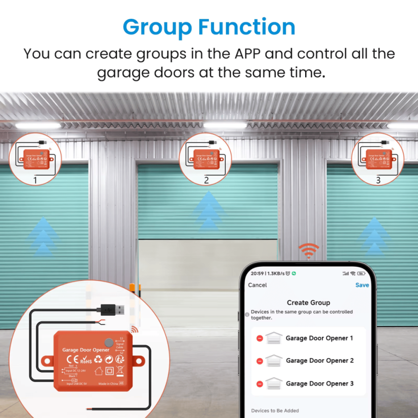 LoraTap Zigbee Garagentorsteuerung :: HomeBrainz
