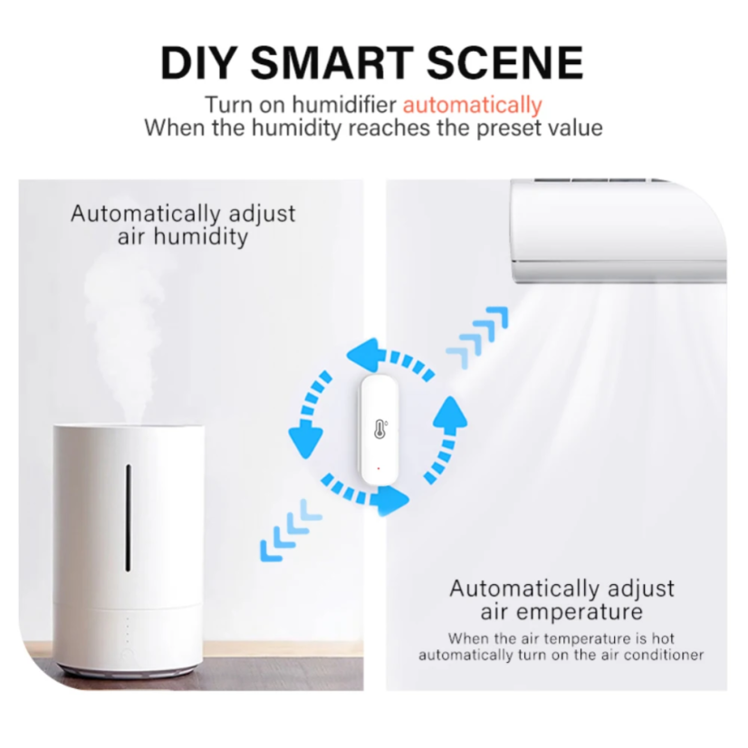 Aubess temperature and humidity sensor
