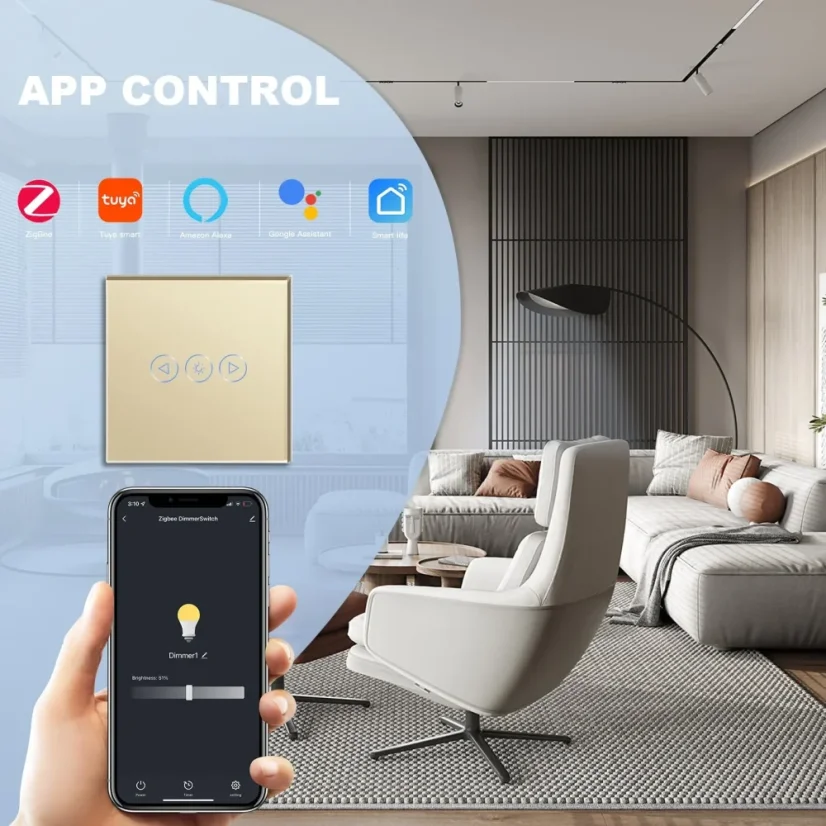 BSEED chytrý stmívač osvětlení se ZigBee