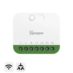 SONOFF MINI DUO 2-Gang Matter over WiFi intelligenter Schalter | MINI-2GS
