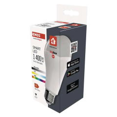 EMOS Lampadina LED Smart, 1400lm, 360°, 14W, 2700-6500K, Zigbee