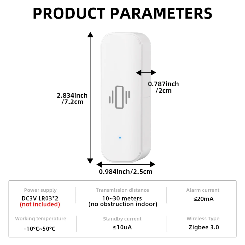 wearable vibratir Industrial Grade Wireless Vibration Sensor, Accelerometer main image 1