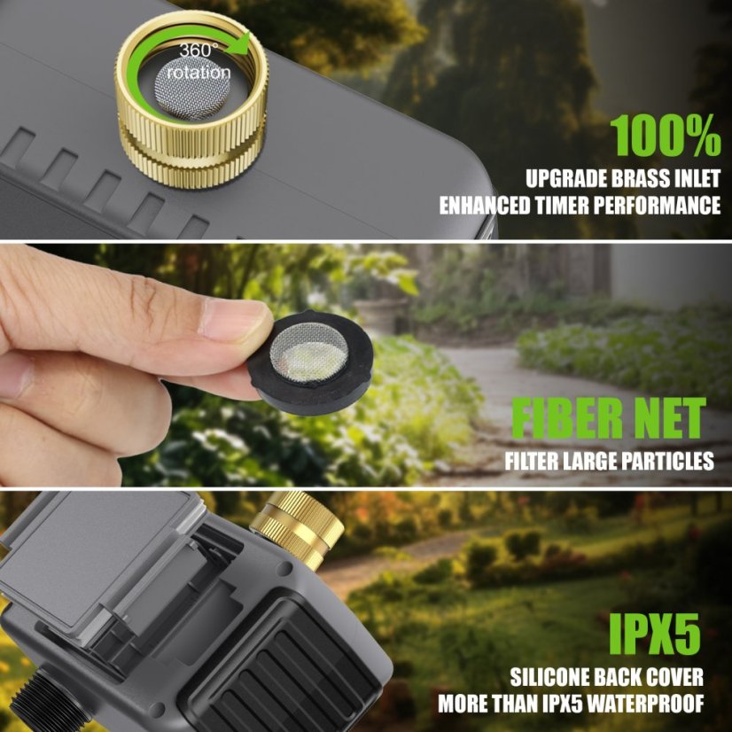 Haozee Timer per irrigazione e sprinkler Wi-Fi