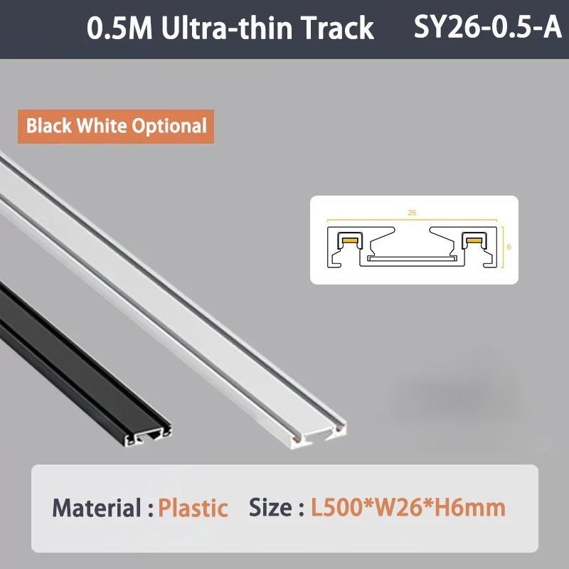 6mm tenké magnetické lišty