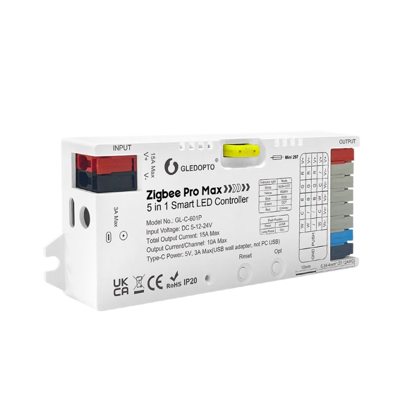 GLEDOPTO GL-C-601P Zigbee Pro Max 5w1 inteligentny sterownik LED
