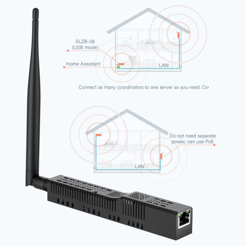 SMLIGHT SLZB-06p7 - Zigbee brána pro zkušené