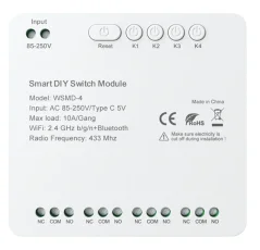 Avatto WSMD-4 Modulo Interruttore Intelligente Din Rail