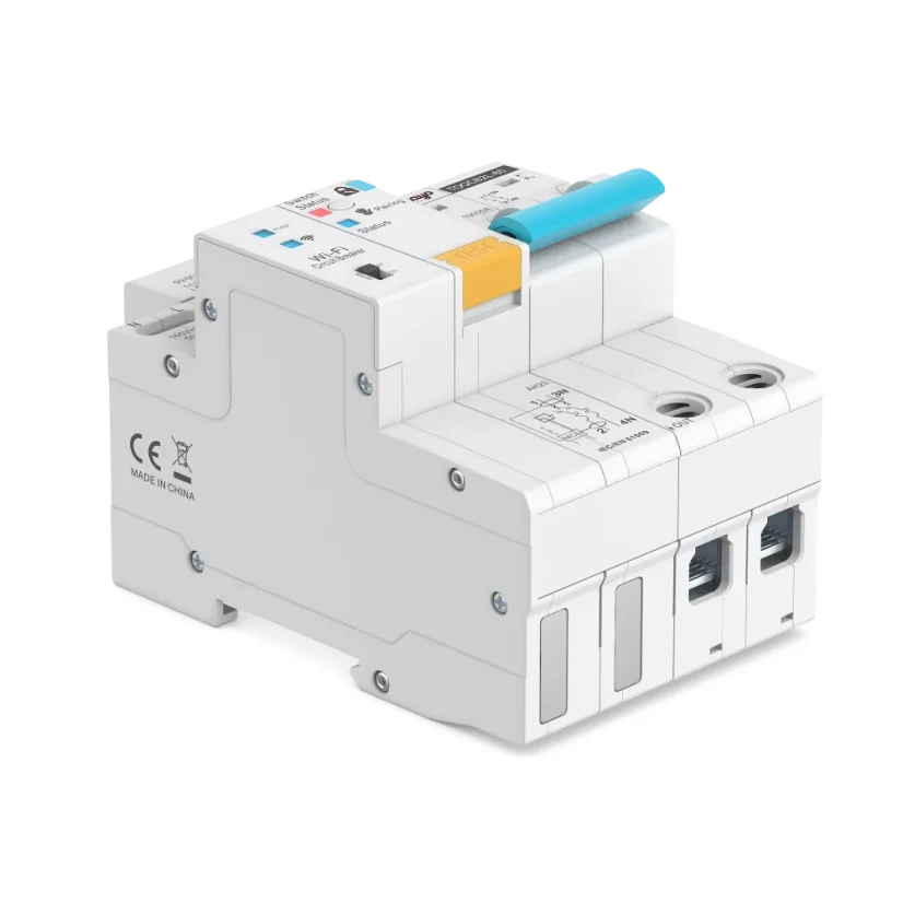 Chayo (Tongou) TOQCB2L-JZT-2C63 : 1P+N Wyłącznik nadprądowy z członem różnicowoprądowym (RCD) Tuya Zigbee 1-63A