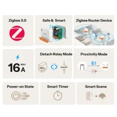 SONOFF MINI ONE Interruttore Smart Zigbee 16A | MINI-ZB1GS