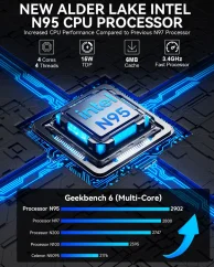 GMKtec G3S Mini PC — Intel Alder Lake N95