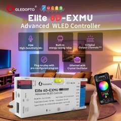 GLEDOPTO GL-C-619WL - Elite 6D-EXMU Zaawansowany Sterownik WLED
