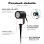 GLEDOPTO GL-G-004P - Zigbee 3.0 Pro RGB+CCT reflektor ogrodowy 7W 230V IP66