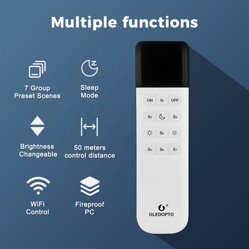 GLEDOPTO GL-RC-002WL WLED Fernbedienung