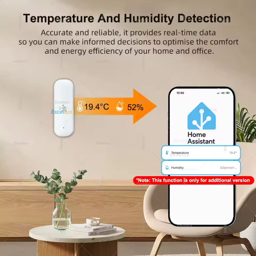 Haozee Multifunkčný Zigbee senzor prítomnosti
