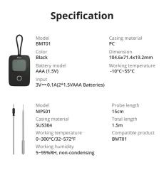 SONOFF Termometr do mięsa BBQ BMT-01