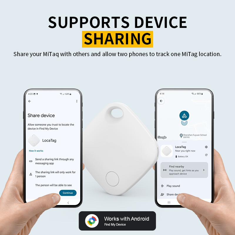 RSH Android Tag – Google Find My Device Smart Tracker