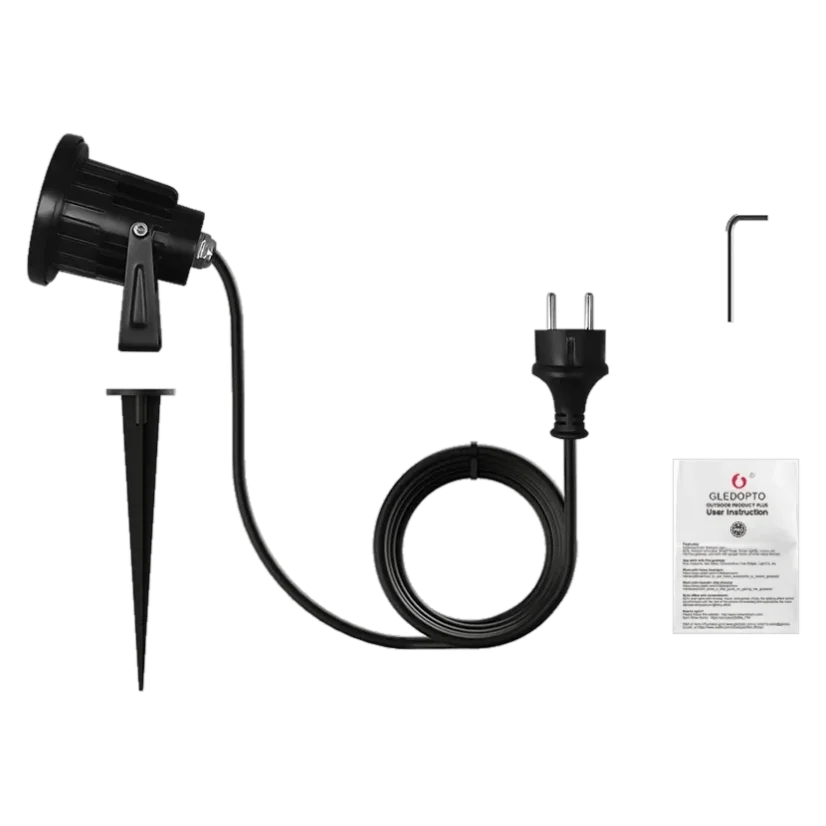 GLEDOPTO GL-G-002P – reflektor ogrodowy Zigbee 3.0 Pro RGB+CCT 7W 230V IP66