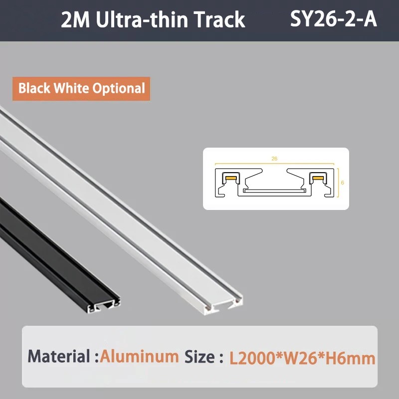 6mm tenké magnetické lišty