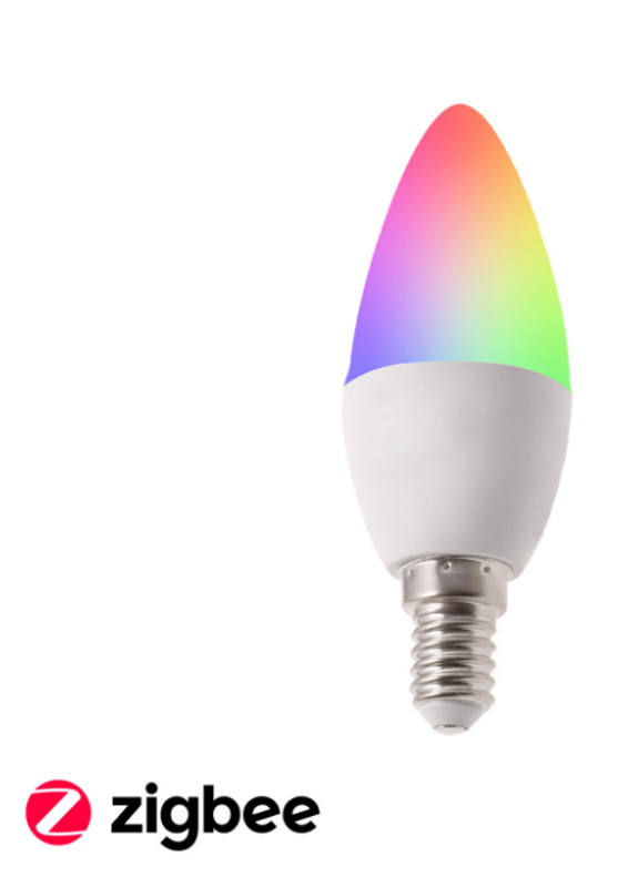 Tuya Zigbee Smart Bulb, E14, 5W