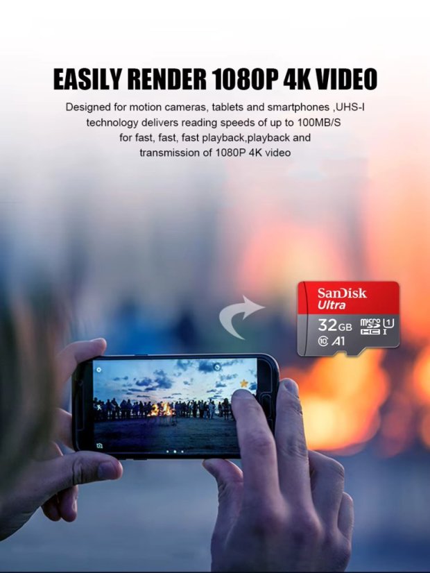 SanDisk SDXC Ultra Speicherkarte