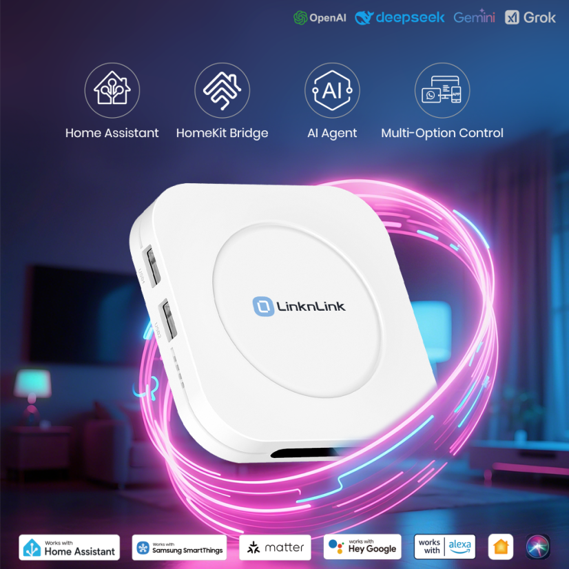 LinknLink iSG Box SE – Smart Home Gateway mit Home Assistant und 8K Android TV Box - Kombination: iSG Box SE + Zigbee Dongle