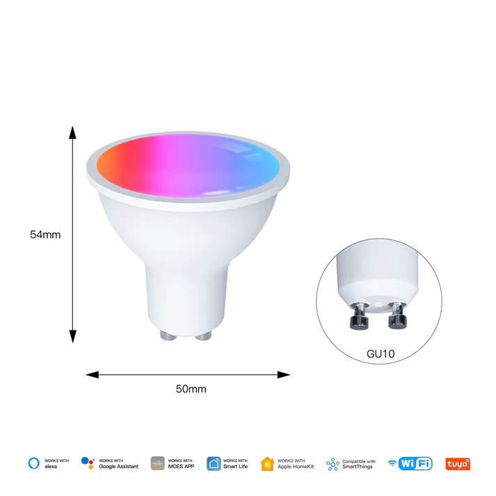 MOES Matter Smart Bulb GU10