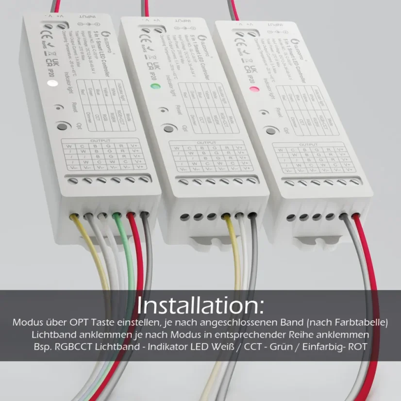 GLEDOPTO GL-C-001P - 5in1 Controller ZigBee 3.0 Pro Version
