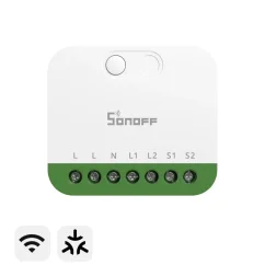 SONOFF MINI DUO 2-Gang Matter Over Wi-Fi Smart Switch | MINI-2GS