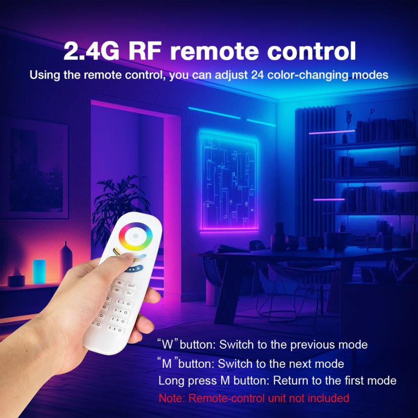GLEDOPTO GL-SPI-206P - Tuya ZigBee SPI pixelový ovládač