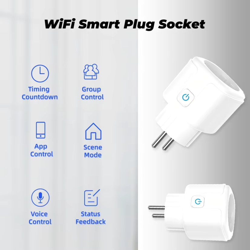 Tuya Wi-Fi smart zásuvka
