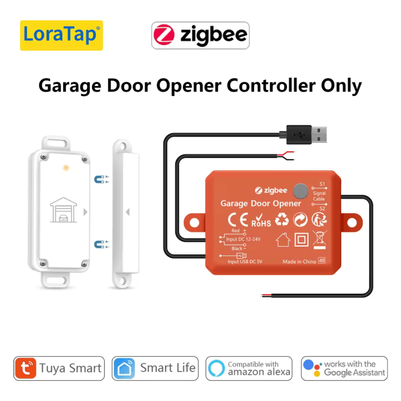 LoraTap Zigbee garage door controller :: HomeBrainz