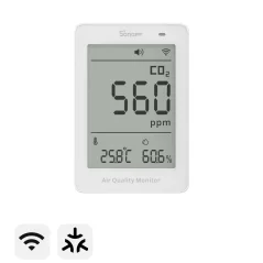 SONOFF AirGuard CO2 Matter über Wi-Fi Luftqualitätsmonitor | SAWF-08P