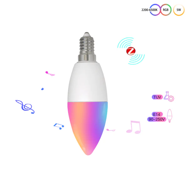 MOES Zigbee Smart Bulb E14