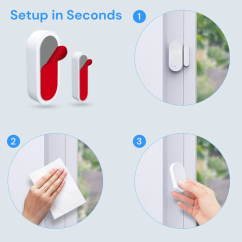 Aubess Zigbee sensor dveří a oken