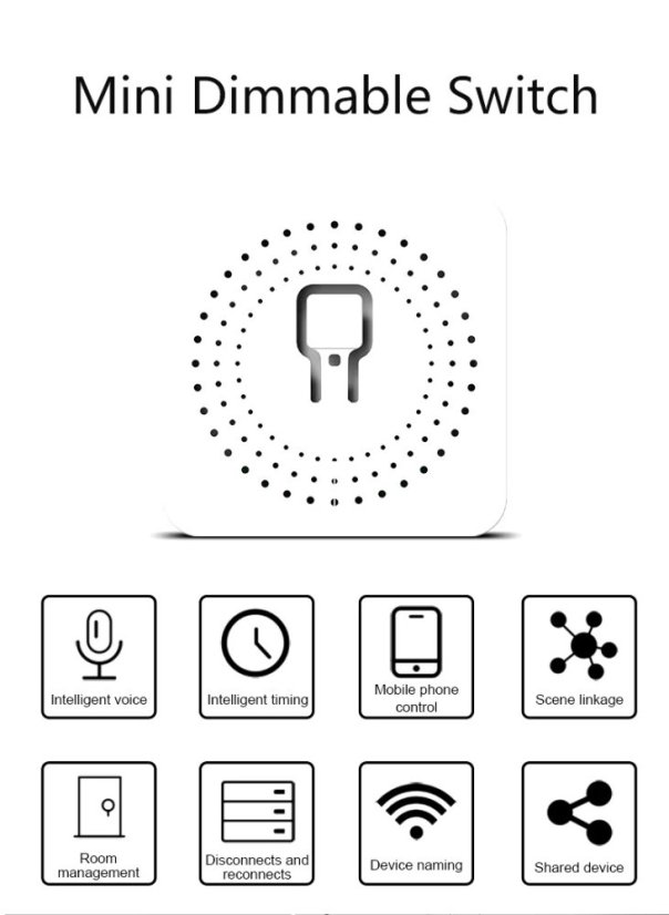 Smart WiFi/Zigbee Dimmerschalter