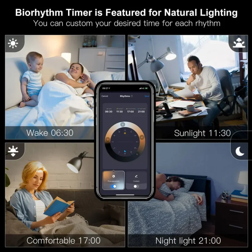 MOES Smart Zigbee Bulb, E27, RGB, 9W