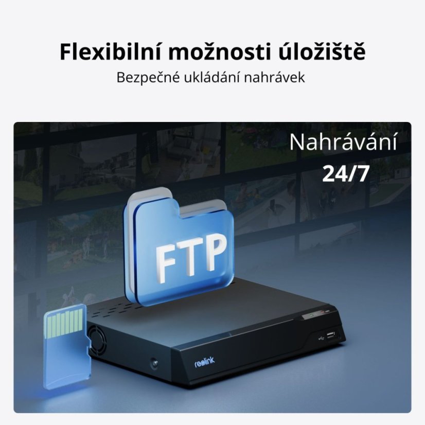 Reolink RLC-811A - 4K PoE kamera s barevným nočním viděním