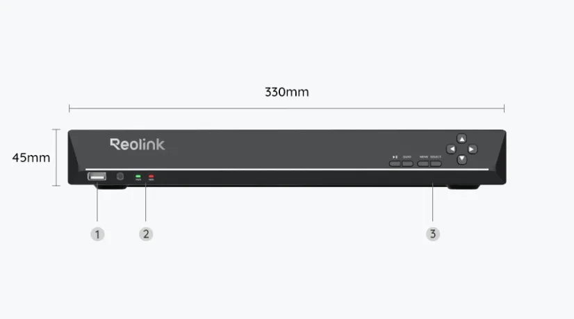 Reolink RLN36: Výkonné 36-kanálové NVR pre bezproblémové monitorovanie