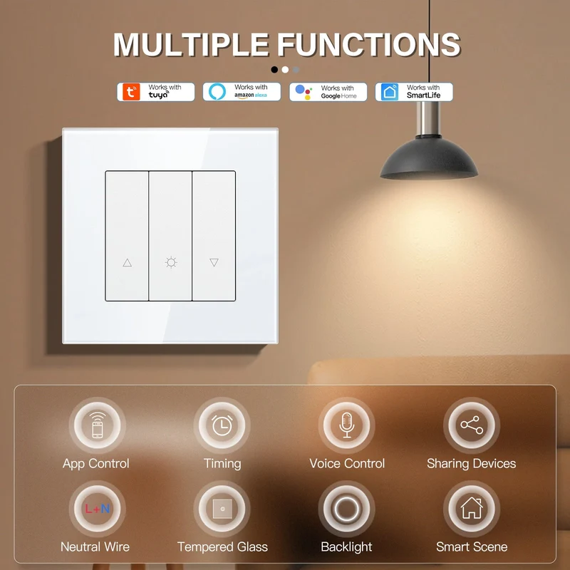 BSEED intelligenter Lichtdimmer mit ZigBee - Echo Click