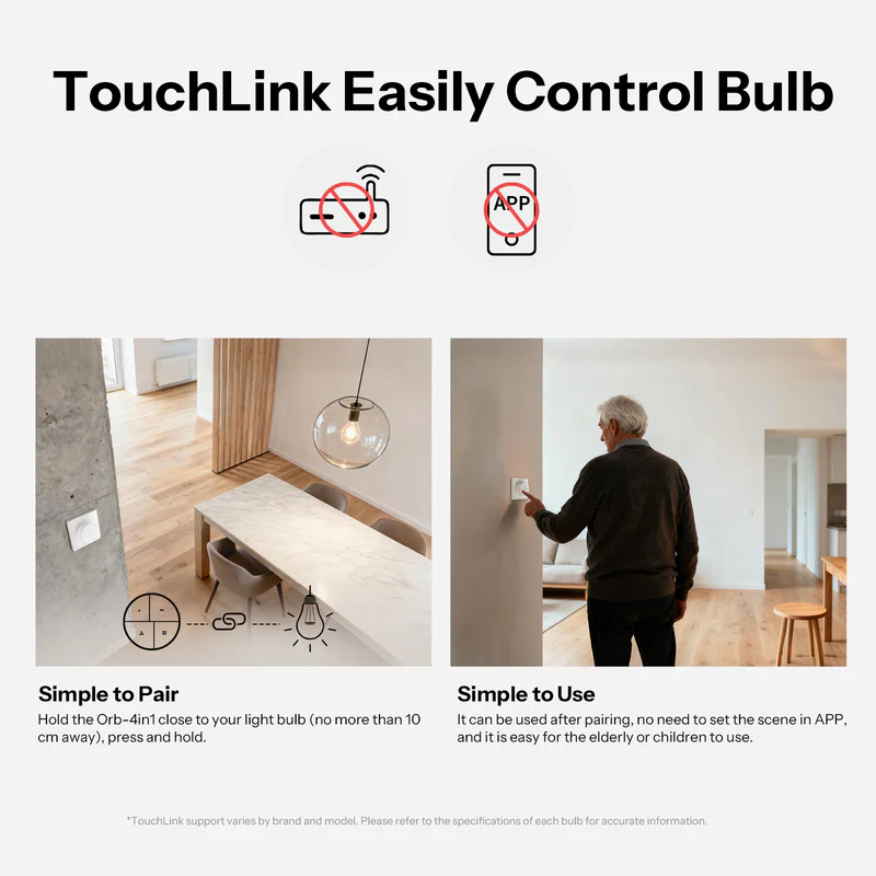 SONOFF Orb 4-In-1 Zigbee Smart Scene Button | SNZB-01M