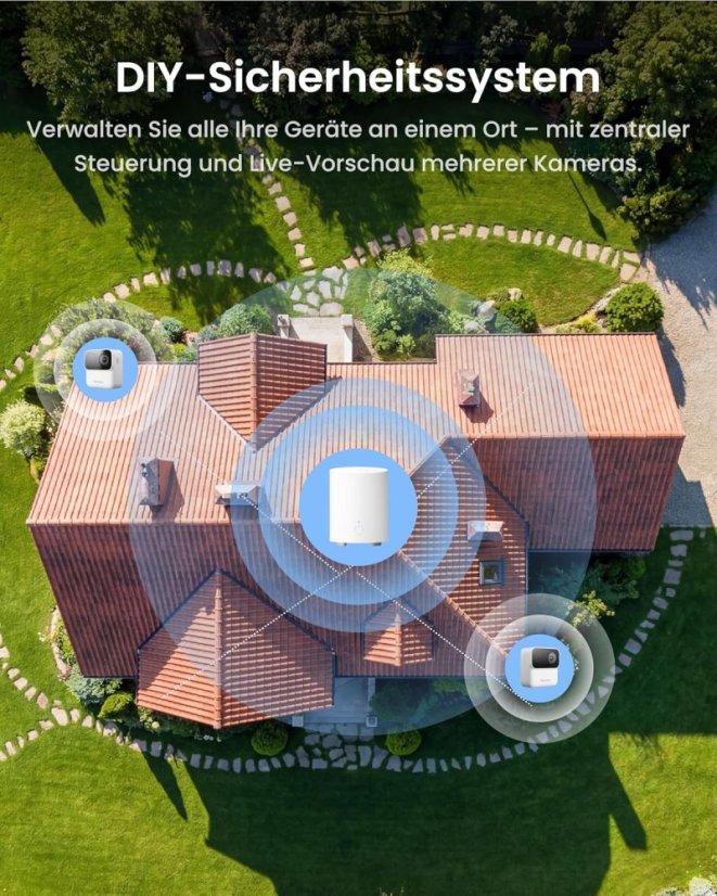 Reolink Home Hub Mini with 2x Argus MagiCam
