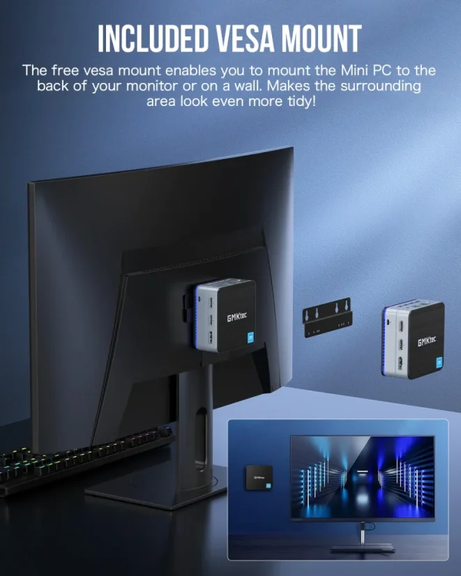 GMKtec NucBox G2 Mini PC – Intel 12. gen Alder Lake N100