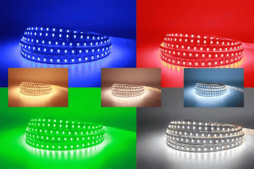 LED pásik - RGBCCT 60 leds/m, IP20, 12V
